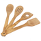 Personalice la espátula y las cucharas de bambú grabadas para cocinar