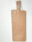Tabla de cortar de madera de haya con forma de Padde, tabla para servir, tabla de cortar con mango