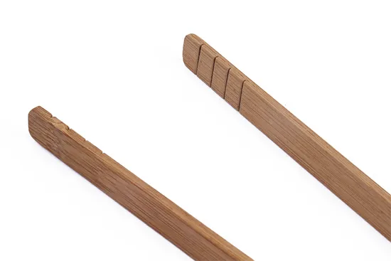 Pinzas de bambú para cocinar pan tostado encurtidos té