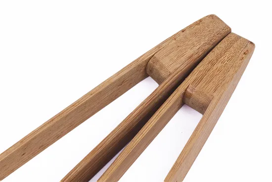 Pinzas de Madera de Bambú para Charcutería, Tostadora, Alimentación y Cocina