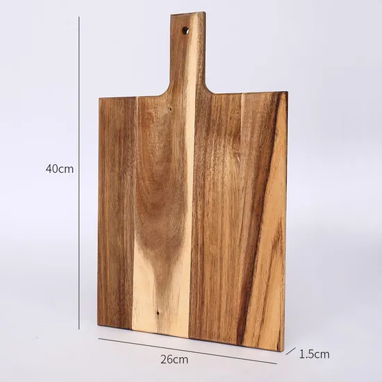 Tabla de cortar de madera de doble cara premium para mesa