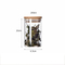 Tarro de vidrio de borosilicato al por mayor con tapa de madera de bambú para almacenamiento de nueces, té, dulces y café
