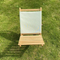 Silla relajante portátil plegable de madera de haya, silla de Camping para terraza, jardín, patio trasero y césped, hoguera (haya)