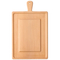 Tablero de embutidos de madera de haya con forma de paleta