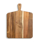 Tabla de servir de corte de queso de madera de acacia grande al por mayor con mango