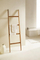 Toallero de madera de acacia Escalera para ropa de madera Escalera para toallas