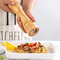 Molinillo de pimienta de madera de caucho Manual, juego de 3 para cocina