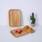 Fabricación de bandeja/placa de comida de madera de haya de forma ovalada y redonda para el hogar
