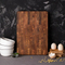 Tabla de cortar de madera de teca de grano final, tabla de cortar de cocina