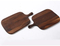 Tablero de charcutería de madera de nogal de venta caliente con mango