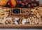 Bandeja grande dividida de madera para embutidos, platos para aperitivos, 19x11,5 pulgadas, bandeja para servir con asas para fiesta
