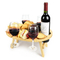 Mesa de picnic de vino de bambú impermeable duradera para viajes familiares