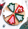 Elegante juego de chips y DIP de cerámica para árbol de Navidad de 5 piezas