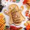 Plato para servir con forma de fantasma de Halloween, 2 uds., juego de tablero de charcutería de bambú para comida