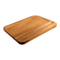 Tabla para cortar y servir de madera de acacia extra grande con ranura para jugo