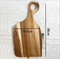 Tabla de servir de madera para sushi, pan de filete y forma irregular grande