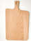 Tabla de cortar de madera de haya con forma de Padde, tabla para servir, tabla de cortar con mango
