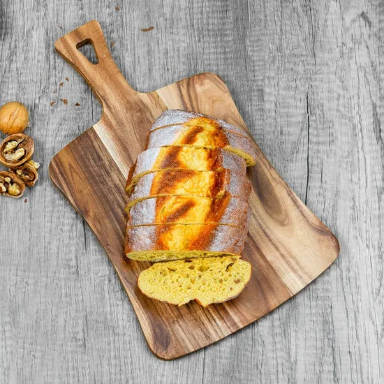 Tabla de cortar de madera con asas para frutas de queso