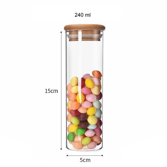 Comercio al por mayor 100ml 150ml 240ml tarro de especias de vidrio Spice Rack para cocina