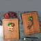 Juego de 2 tablas para queso de madera de ébano de alta resistencia