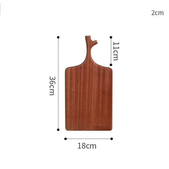 Tabla de cortar de madera de ébano, juego de 3 tablas para servir para acampar