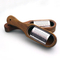 Rallador de queso de acero inoxidable con recipiente de madera rallador manual Mini rallador