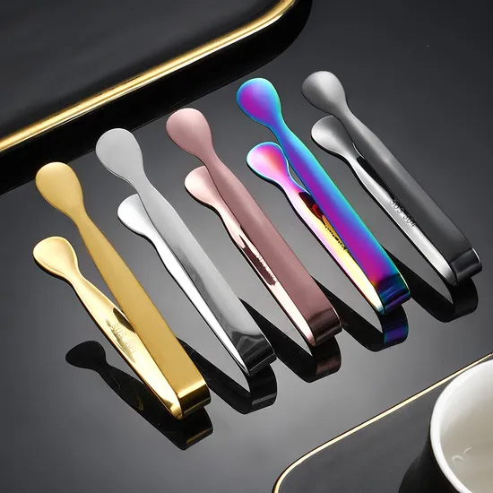 Utensilios de cocina Pinzas de acero inoxidable para cocinar/barbacoa/hornear/freír/pan