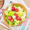 Ensaladeras de bambú domésticas espesadas Cuencos de ramen