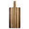 Tabla de servir de primera calidad con forma de paleta de madera de acacia