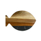 Tabla de cortar cuadrada de la fruta de la tostada del pan del mármol de madera sólida para la cocina