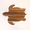 Tabla de cortar de madera de Acacia con forma de calabaza, tabla de servir para cocina